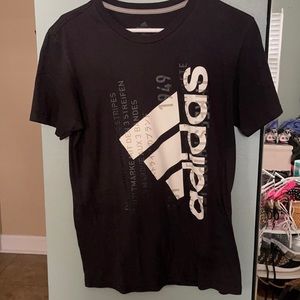 Adidas logo tee